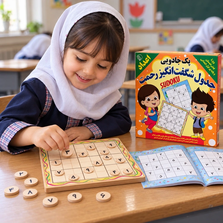 پک جادویی جدول شگفت انگیز اعداد