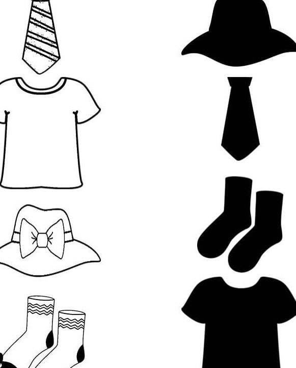 کاربرگ سایه ها علوم پیش دبستان