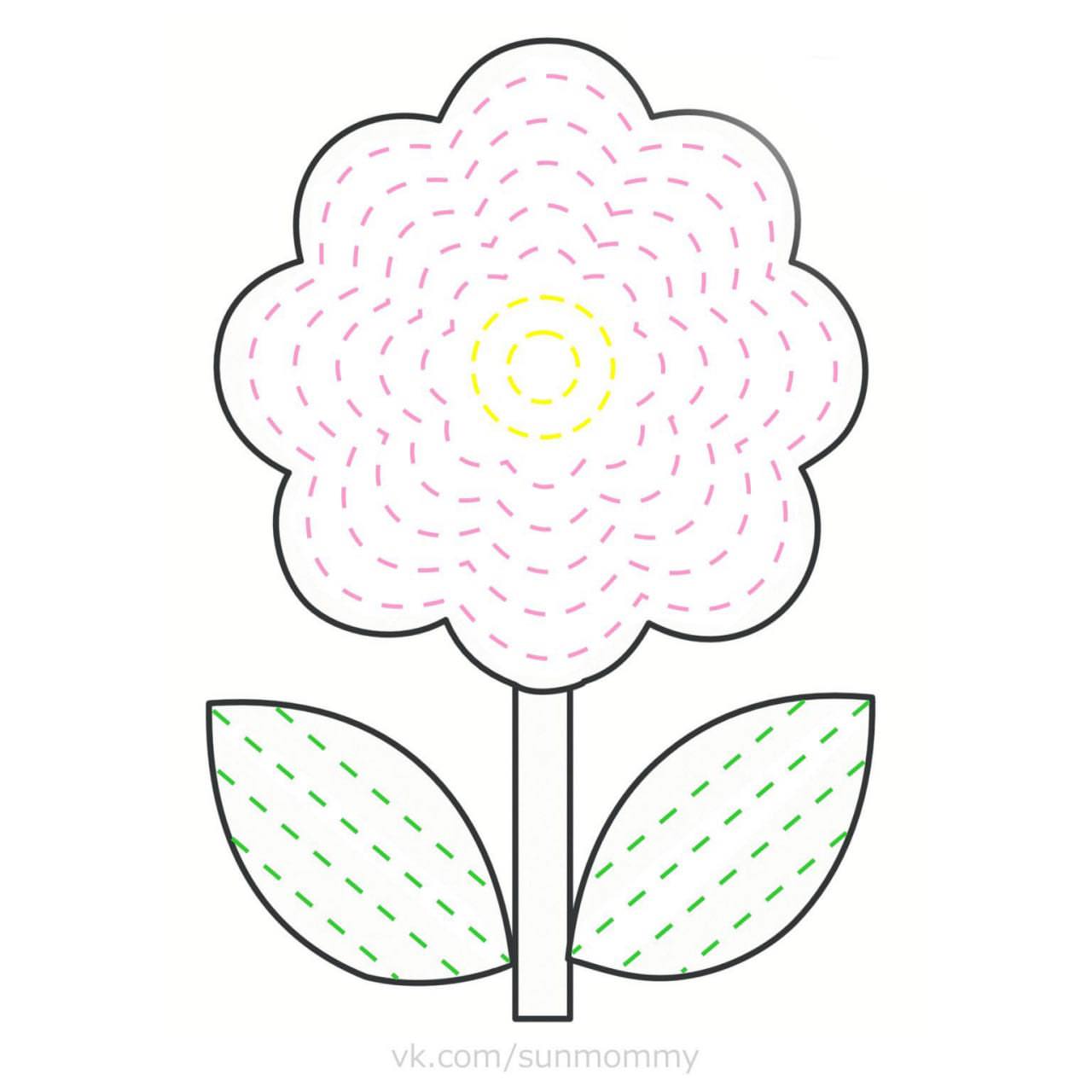 کاربرگ نقطه چین دستورزی پیش دبستان
