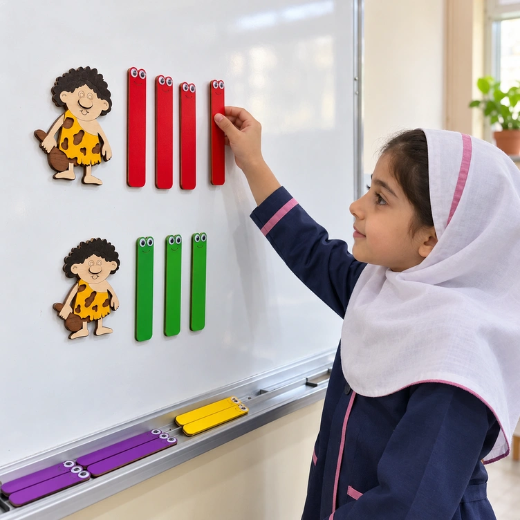 پک چوب خط مگنتی 20 عددی