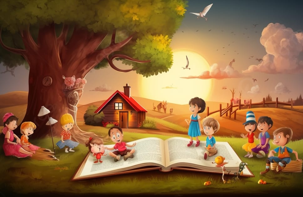 استفاده از داستان‌گویی در یادگیری کودکا