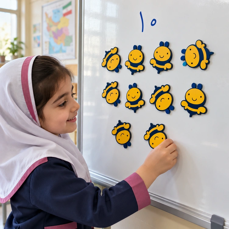 پک اشکال شمارشی زنبور مگنتی