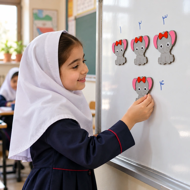 پک اشکال شمارشی فیل مگنتی