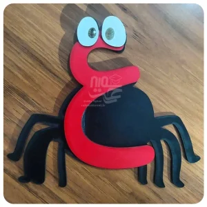 پک کدگذاری حروف الفبا مگنتی چوبی