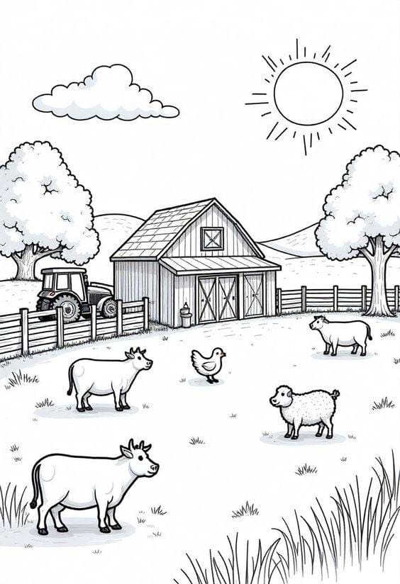 کاربرگ واحد کار زندگی روستایی پیش‌دبستان