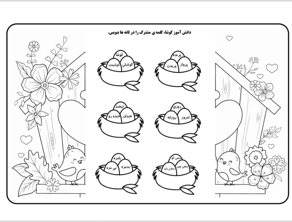 واژه سازی خلاق کوشاونوشادوم ابتدایی