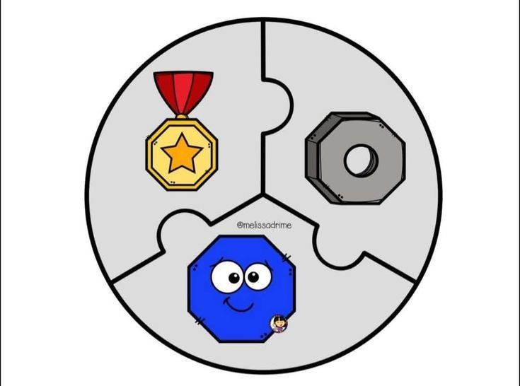 کاربرگ پازل شکل های هندسی ریاضی اول دبستان-۴