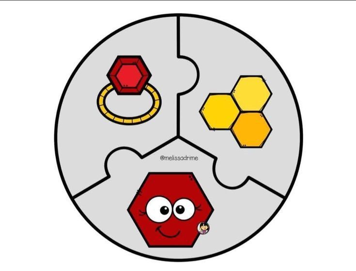 کاربرگ پازل شکل های هندسی ریاضی اول دبستان-۴