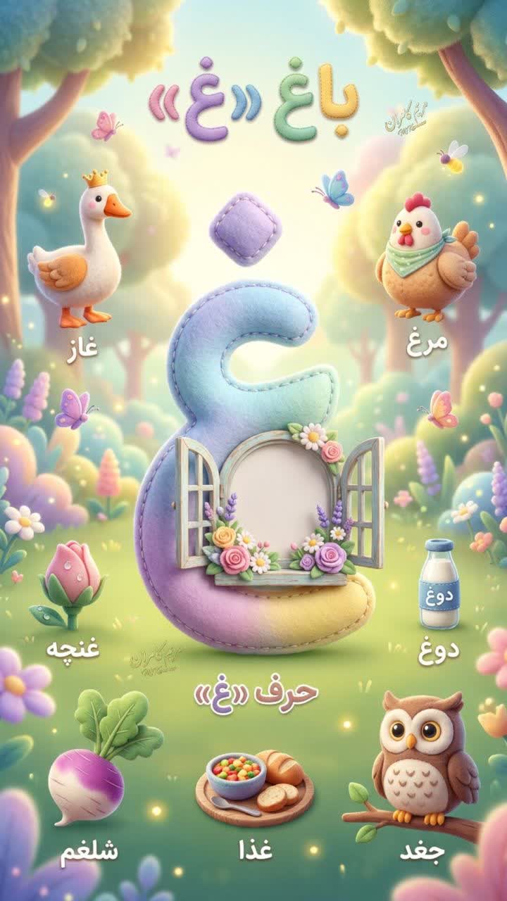 کاربرگ زبان آموزی صدای غ پیش دبستان
