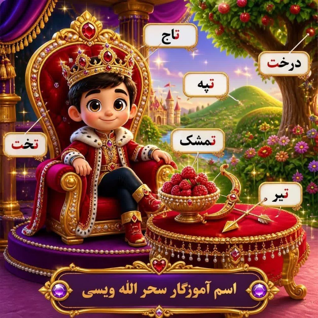 فلش کارت نشانه ت فارسی اول دبستان
