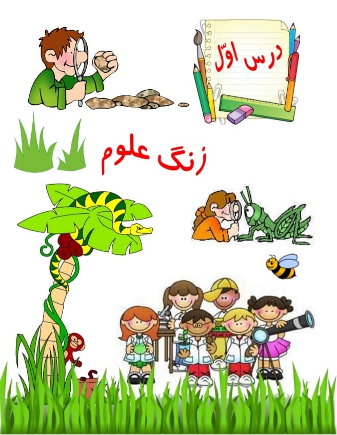 کاربرگ آزمون درس اول علوم دوم ابتدایی
